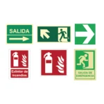 Cartel Evacuación – Incendios